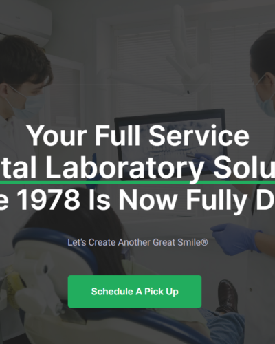 Crowndental Laboratory Website Design and Development